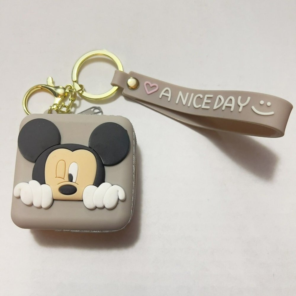 keychain mikey mouse small wallet
